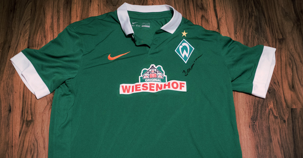Werder Trikot Baumann   Werder Trikot Baumann
