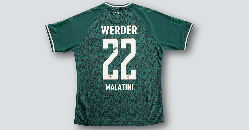 Werder Trikot Malatini   Werder Trikot Malatini