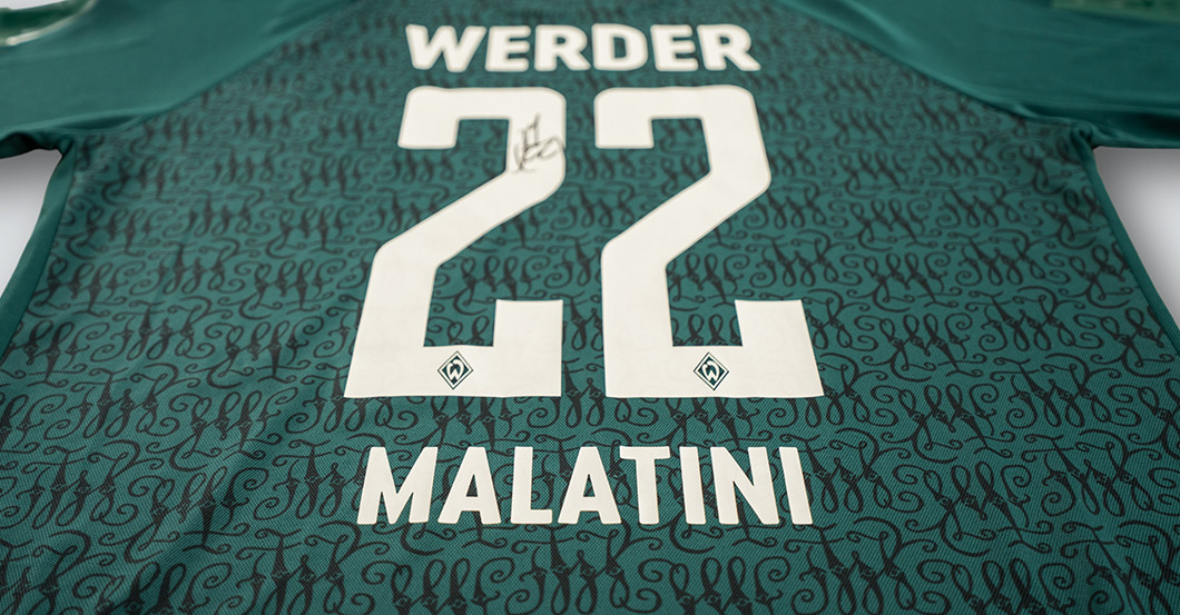 Werder Trikot Malatini   Werder Trikot Malatini