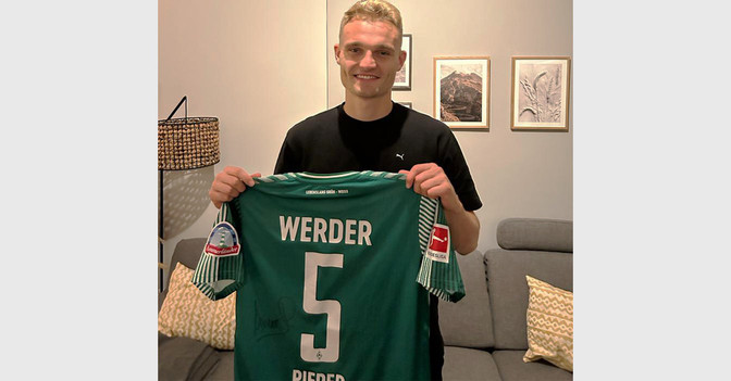 Werder Trikot Pieper   Werder Trikot Pieper