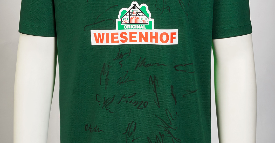 Werder Trikot signiert   Werder Trikot signiert