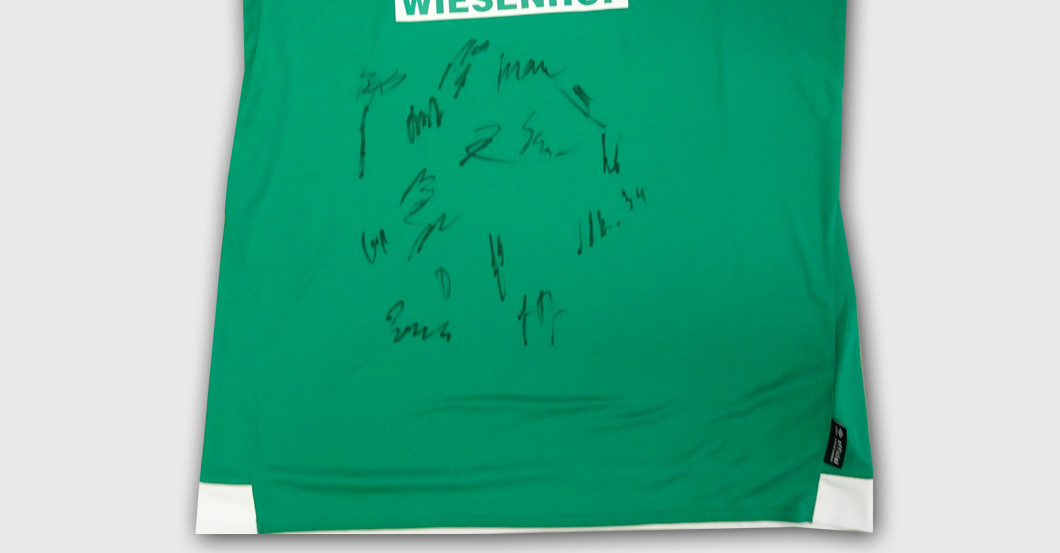  Werder Trikot signiert 