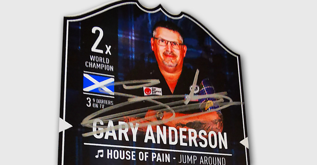 WH Anderson DartsCard   WH Anderson DartsCard