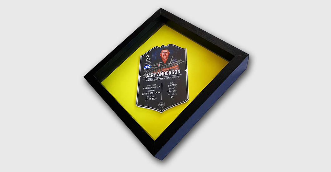 WH Anderson DartsCard   WH Anderson DartsCard