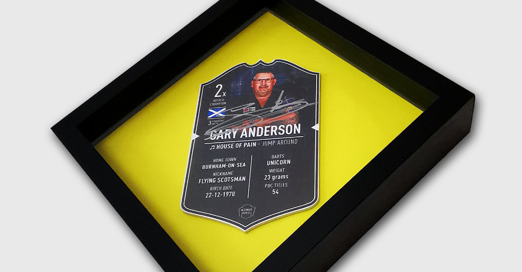 WH Anderson DartsCard   WH Anderson DartsCard