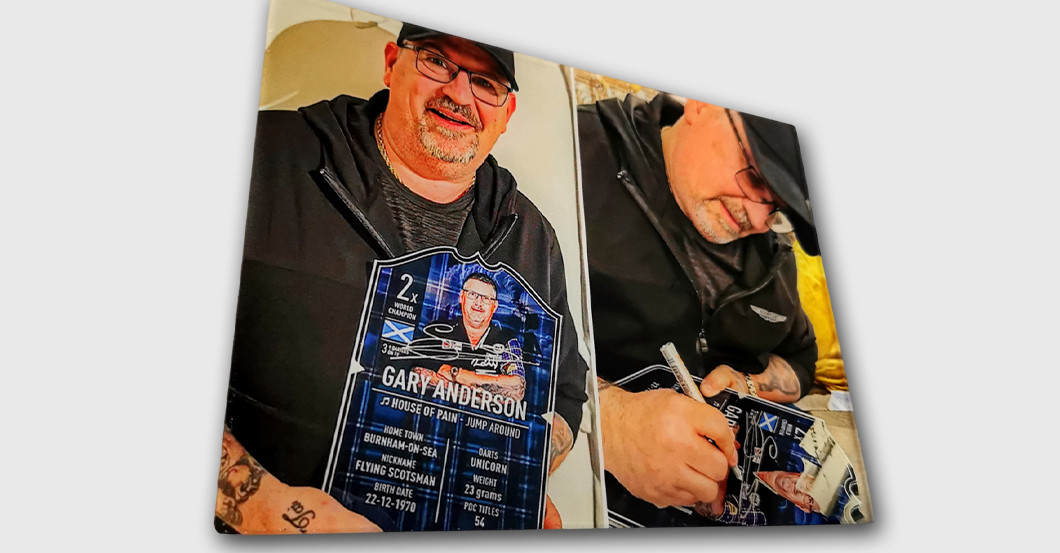 WH Anderson DartsCard   WH Anderson DartsCard