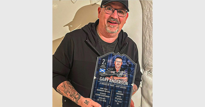 WH Anderson DartsCard   WH Anderson DartsCard