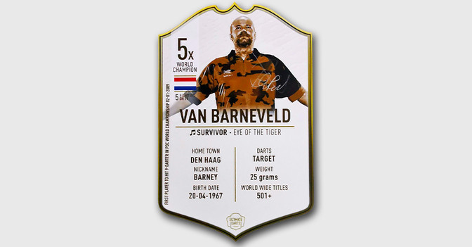 WH Barneveld PlayerCard   WH Barneveld PlayerCard