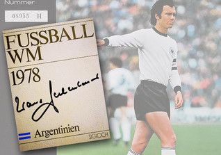  WH Beckenbauer WM-Buch  