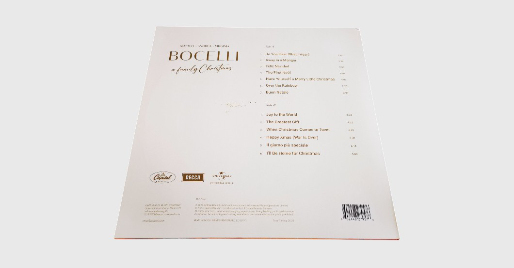  WH Bocelli LP 