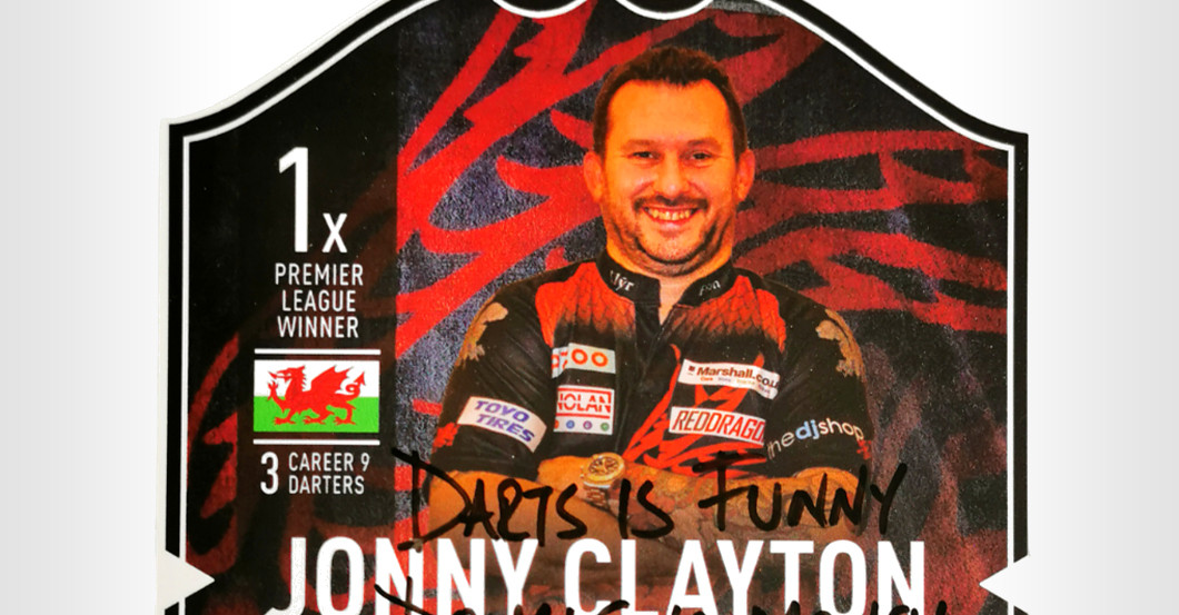 WH Clayton Darts-Card    WH Clayton Darts-Card