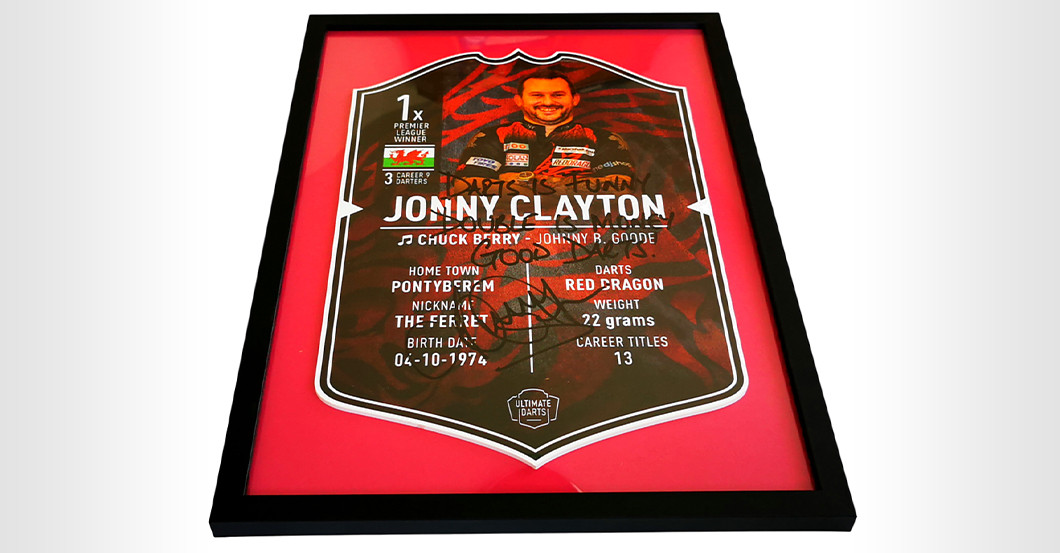 WH Clayton Darts-Card    WH Clayton Darts-Card