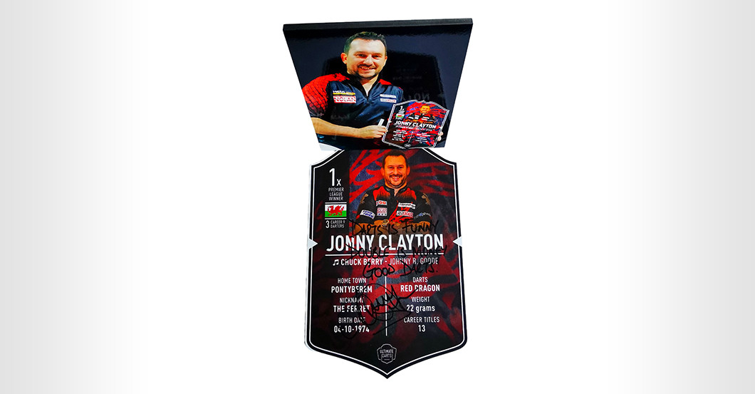 WH Clayton Darts-Card    WH Clayton Darts-Card