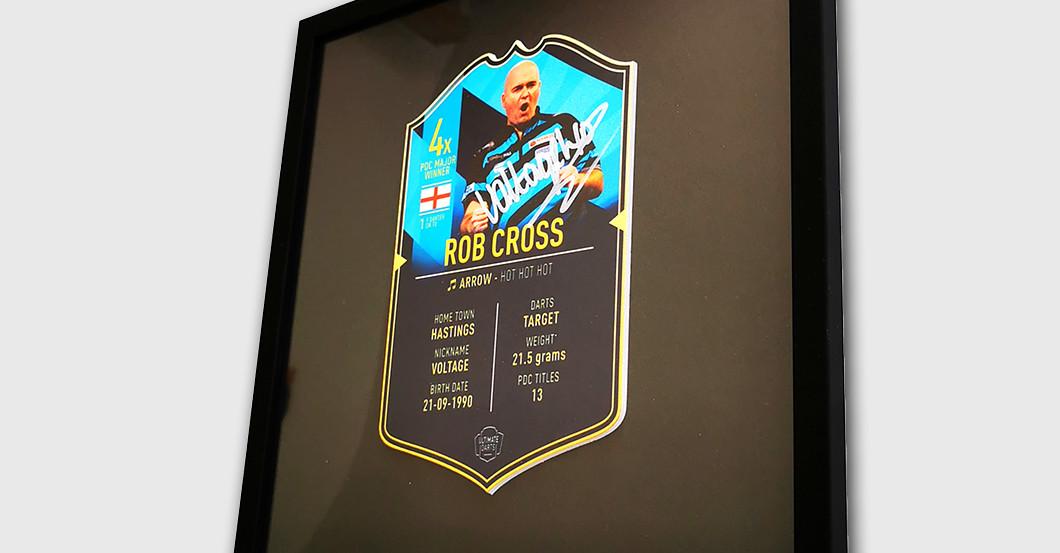 WH Cross Darts Card   WH Cross Darts Card