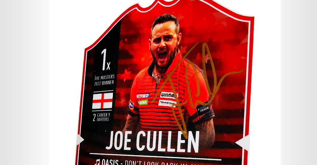 WH Cullen DartsCard   WH Cullen DartsCard