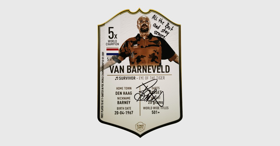  WH Darts-Card Barneveld 