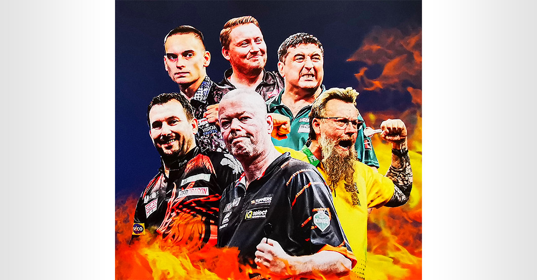  WH Darts Schild Legenden 