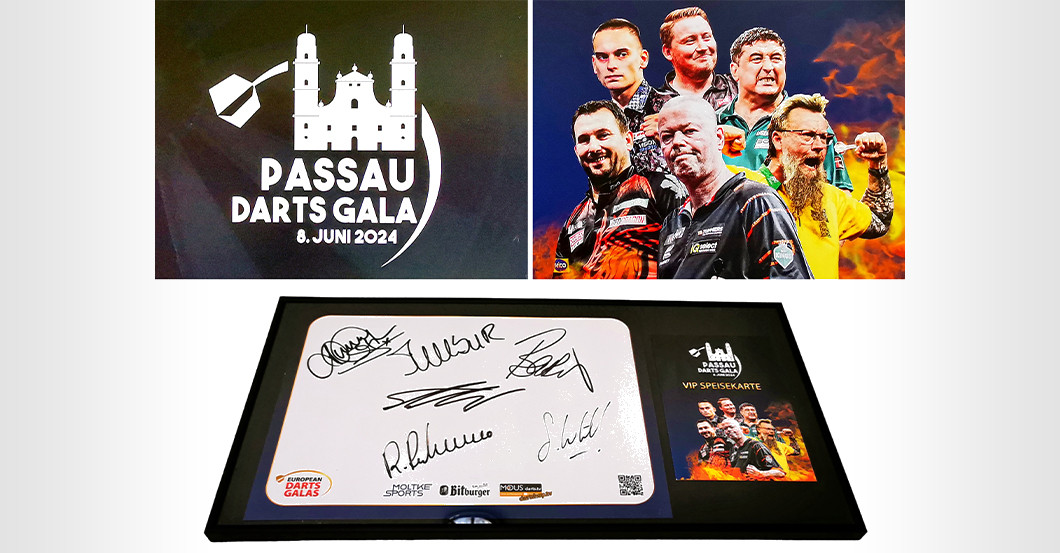  WH Darts Schild Legenden 