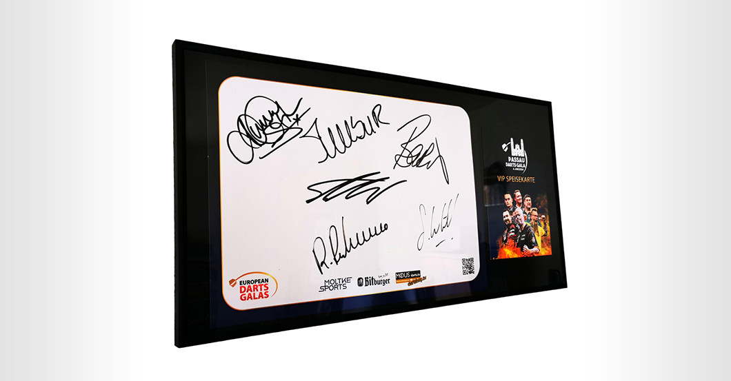  WH Darts Schild Legenden 