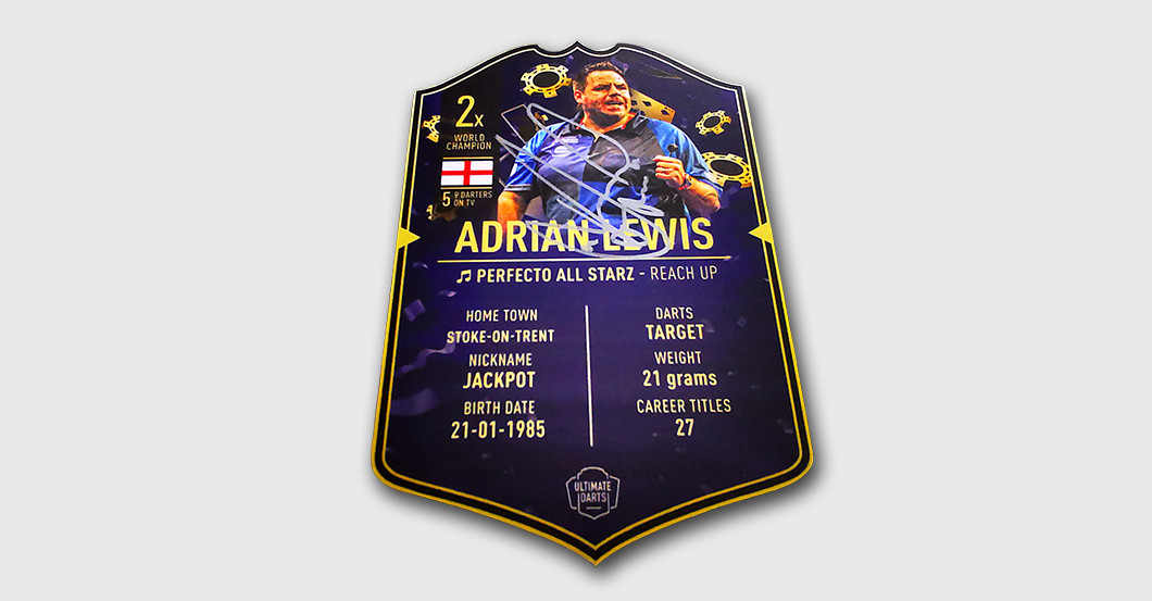  WH DartsCard Lewis  