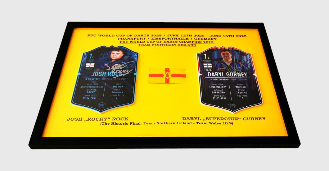  WH Dartscard Rock Gurney 