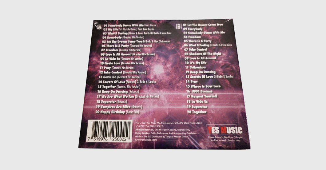 WH DJ Bobo Fanbox   WH DJ Bobo Fanbox