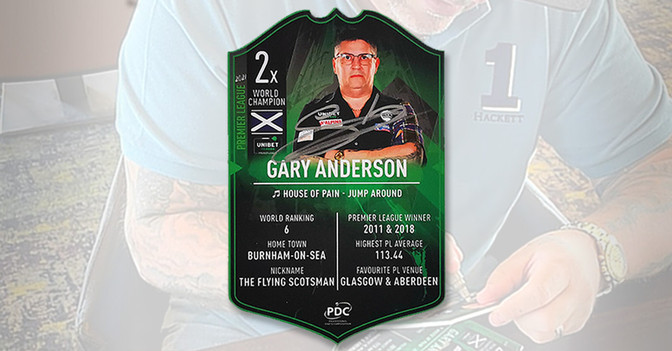  WH Gary Anderson Card 