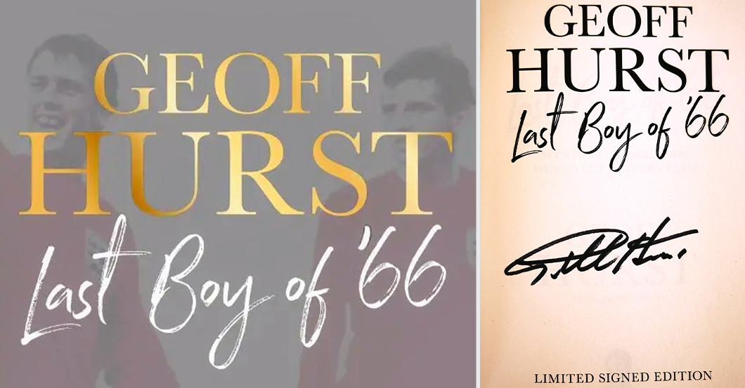  WH Geoff Hurst Buch 