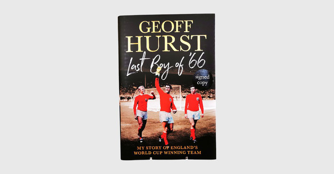  WH Geoff Hurst Buch 