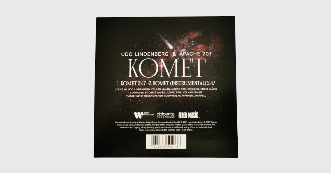  WH Komet Single 