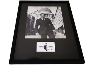 WH Lazenby 007 Porträt   WH Lazenby 007 Porträt