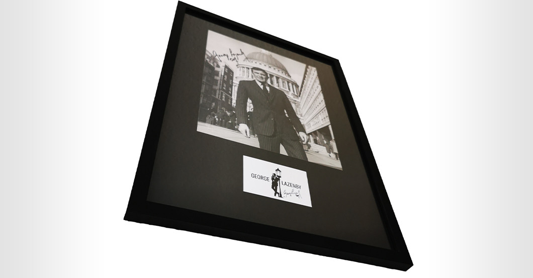 WH Lazenby 007 Porträt   WH Lazenby 007 Porträt