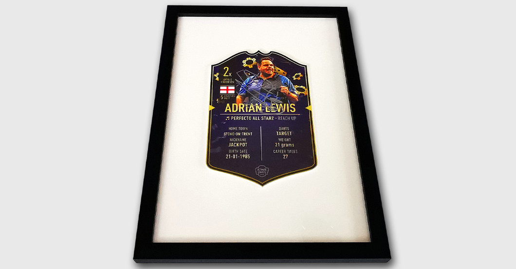 WH Lewis DartsCard   WH Lewis DartsCard