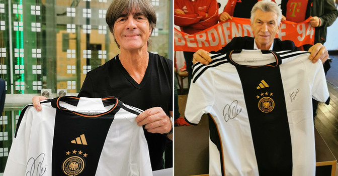  WH Löw Augenthaler Trikot 
