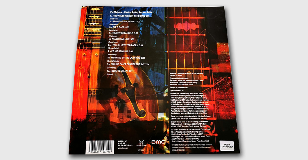 WH Pat Metheny Rahmen   WH Pat Metheny Rahmen