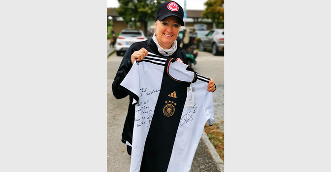 WH Renate Lingor Trikot   WH Renate Lingor Trikot