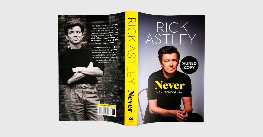  WH Rick Astley Buch 