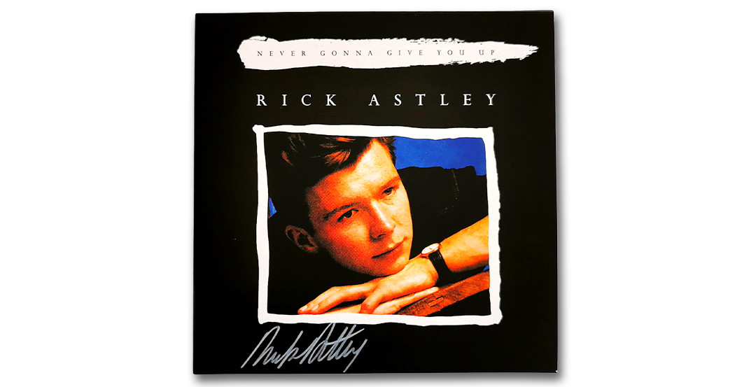 WH Rick Astley Vinyl   WH Rick Astley Vinyl