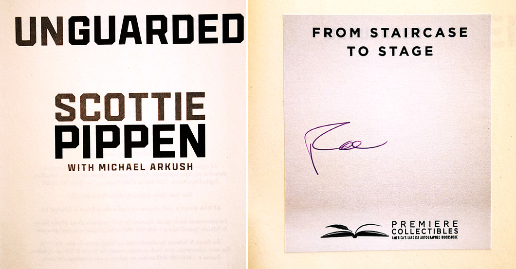 WH Scottie Pippen Buch   WH Scottie Pippen Buch