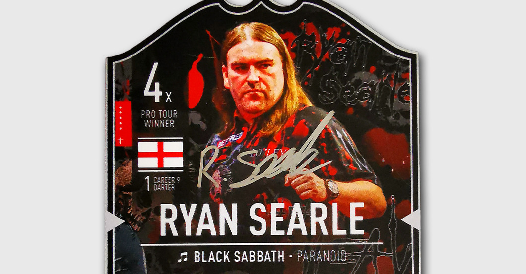 WH Searle DartsCard   WH Searle DartsCard