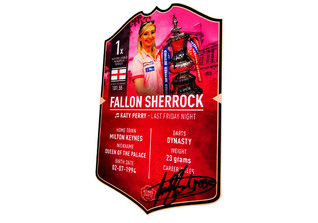  WH Sherrock DartsCard 