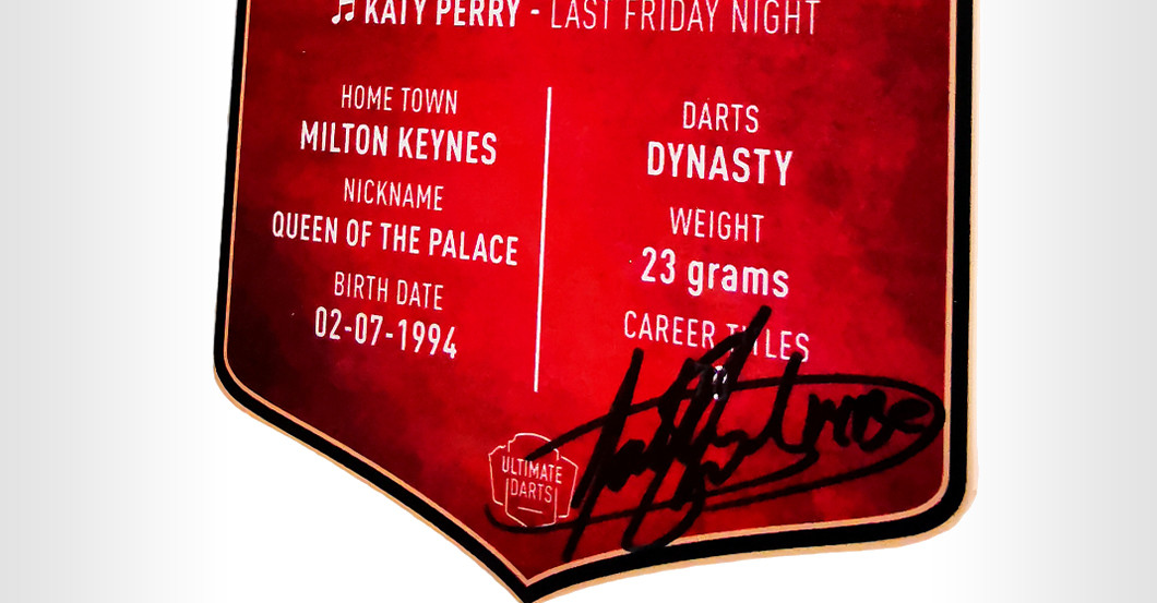 WH Sherrock DartsCard   WH Sherrock DartsCard