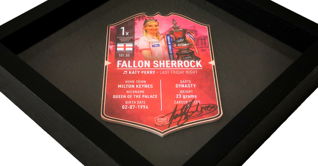 WH Sherrock DartsCard   WH Sherrock DartsCard