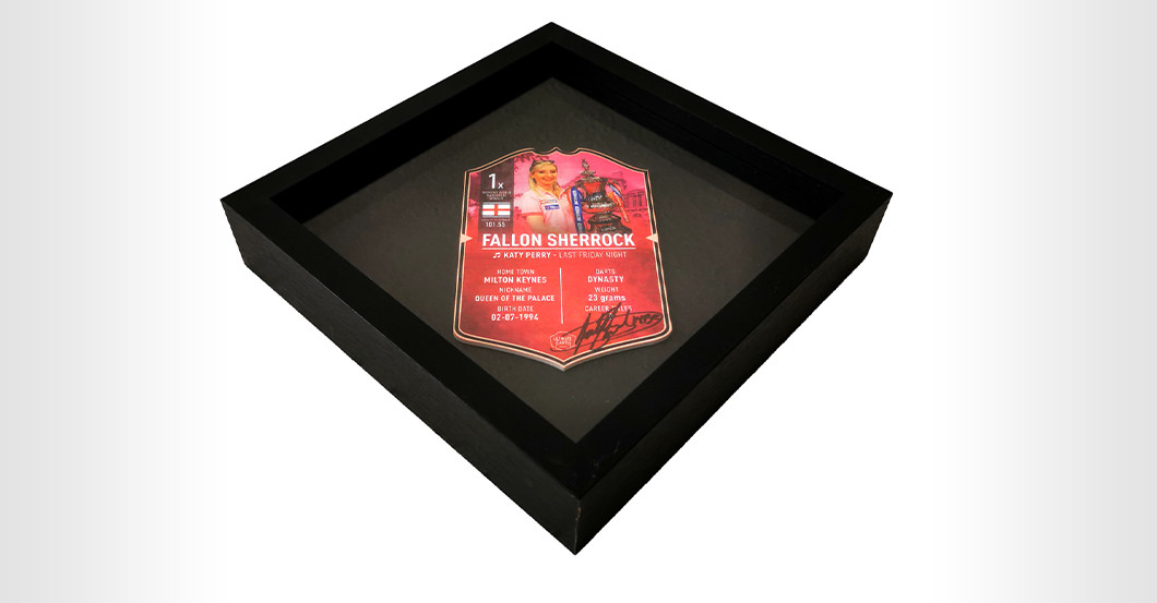 WH Sherrock DartsCard   WH Sherrock DartsCard