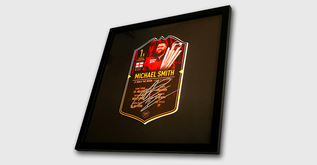 WH Smith Darts Card   WH Smith Darts Card