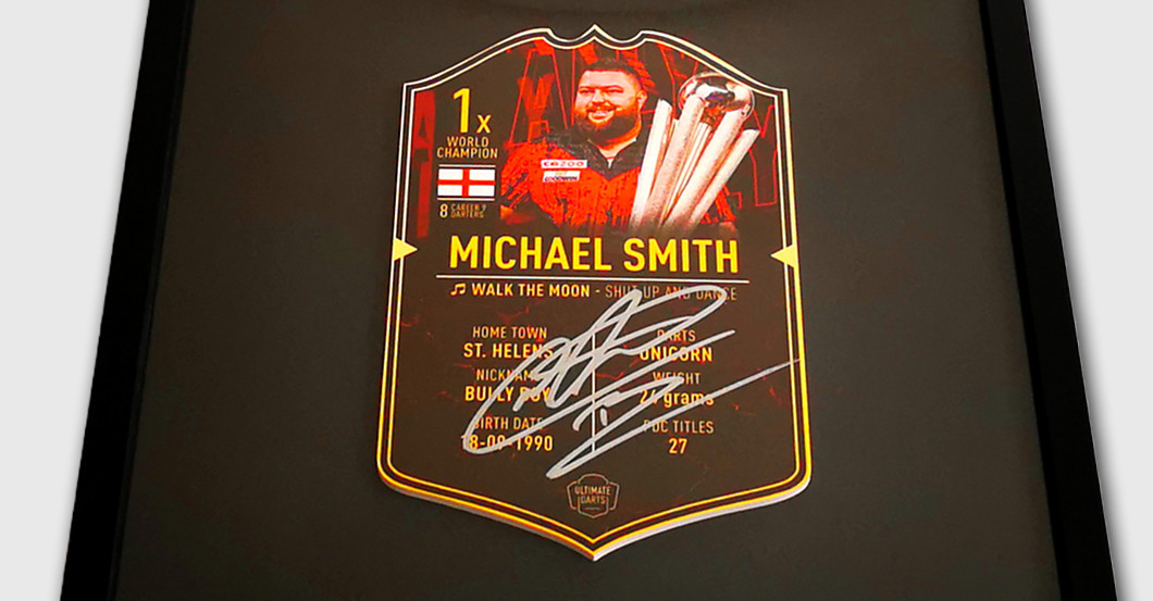 WH Smith Darts Card   WH Smith Darts Card