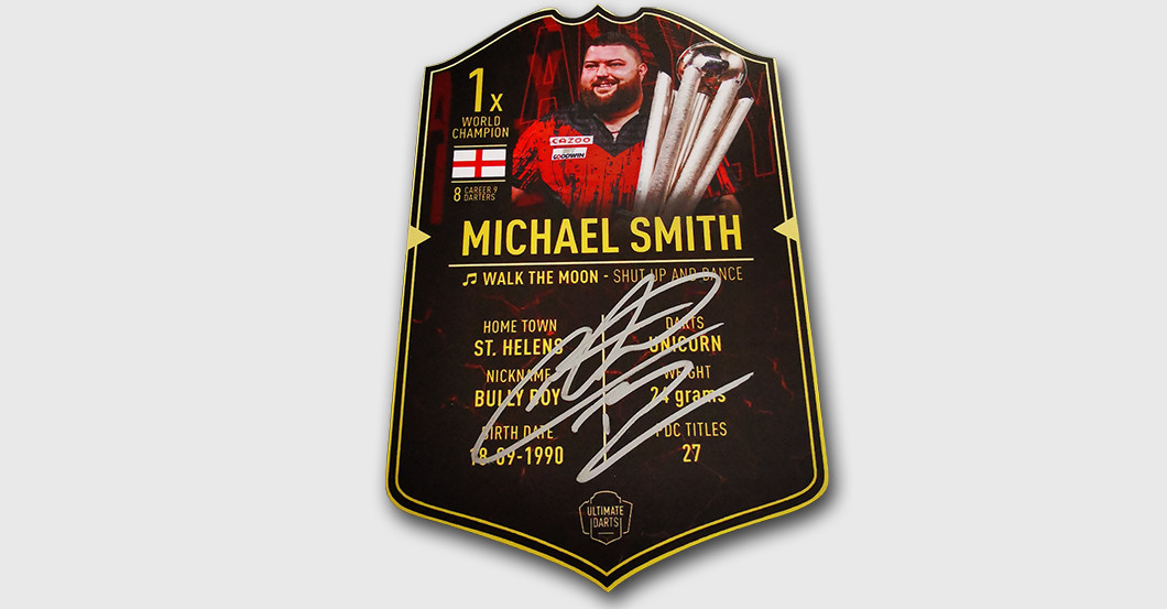 WH Smith Darts-Card   WH Smith Darts-Card