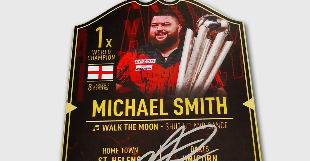 WH Smith Darts-Card   WH Smith Darts-Card