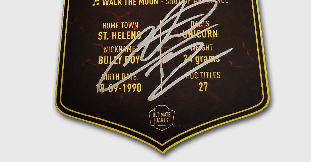 WH Smith Darts-Card   WH Smith Darts-Card