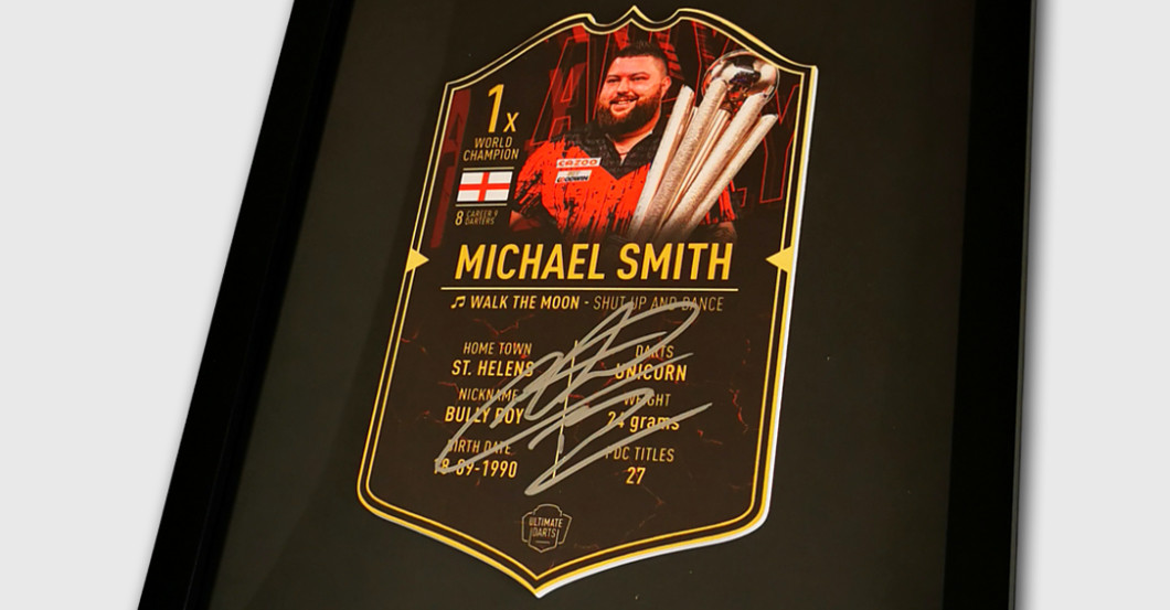 WH Smith Darts-Card   WH Smith Darts-Card